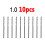 40Pcs Titanium Coated HSS Twist Drill Bit Set 0.6-2.0mm 4