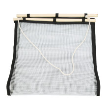 Multifunctional Wall Earring & Necklace Holder 60x30cm Oak & Mesh