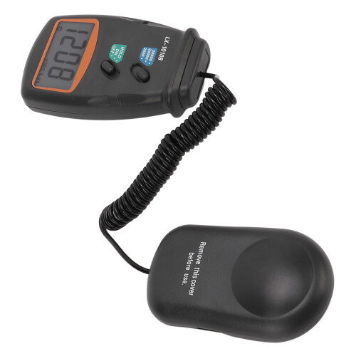 Digital Light Meter LX1010B 0-50000lx, 18mm Display, ABS 2