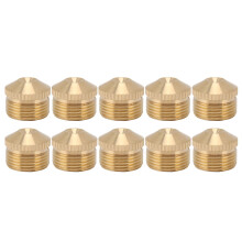 10pcs Brass Misting Nozzles G3/4in Pressure Fine Mist for Cooling and Dust Control