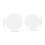2Pièces Coiffes Drum En Peau De Chèvre Beige Accessoires Percussion 2