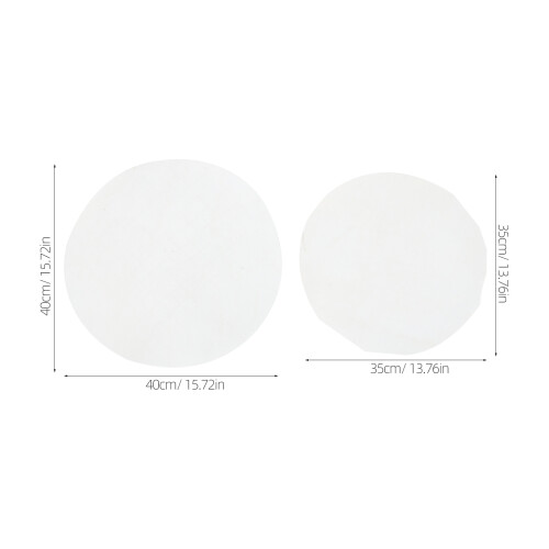 2Pièces Coiffes Drum En Peau De Chèvre Beige Accessoires Percussion 1