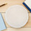 2Pièces Coiffes Drum En Peau De Chèvre Beige Accessoires Percussion 3