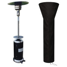 Patio Heater Cover Waterproof Heavy Duty Outdoor Gas Pyramid Protector with Zipper D106x228cm