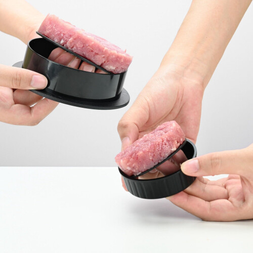 3 in 1 Hamburger Press Burger Patty Maker for Consistent Thickness and Easy Grilling 2