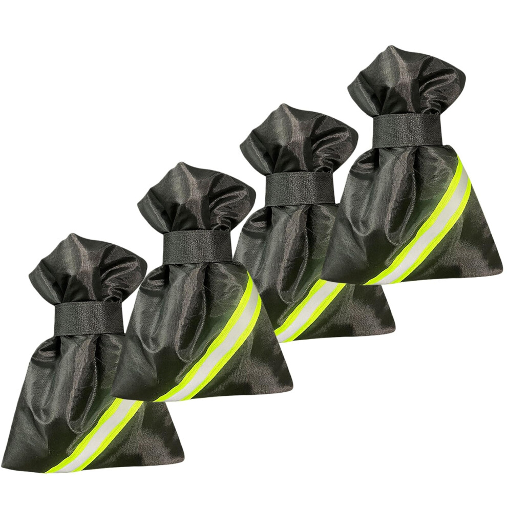 Outdoor Faucet Cover Freeze Protection, Waterproof Insulated Spigot Cover With Reflective Strips (4) 9455672116572