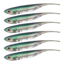 6Pcs Soft Silicone Fishing Lures Floating Baits Needle Tail-04