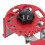 Handheld Wire Stripper Tool, 11x7x6cm, Red Stainless Steel 6