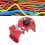Handheld Wire Stripper Tool, 11x7x6cm, Red Stainless Steel 11