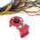 Handheld Wire Stripper Tool, 11x7x6cm, Red Stainless Steel 15
