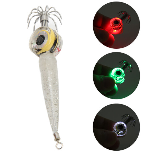 Tiefseefisch-Köderlicht-Haken - 19g, 42mAh, Weißes LED