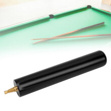Snooker & Pool Cue Extender 6“ Aluminium Alloy Black Billiard Accessory