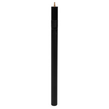 17in Aluminum Alloy Pool Cue Extender Telescopic Lengthener Black