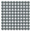 50pcs 14mm Grey Leather Cue Tips, Neutral Hard, Billiard Replacement 8