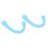 6 Pack Silicone Ear Strap Pads for Daily Use, Blue 5