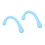 6 Pack Silicone Ear Strap Pads for Daily Use, Blue 7