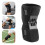 Secures Fit Ergonomic Knee Guard Practical Knee Cover-Black 3
