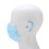 6 Pack Silicone Ear Strap Pads for Daily Use, Blue 10