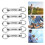Rust Proof Column Swivels 5 Pcs for Fishing 18