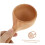 Wooden Bath Ladle with Ergonomic Handle for Sauna, Bathing and Multipurpose Serving 3