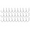 50 Carbon Steel Iseama Fish Hooks 18