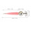 Pinkes Tiefseefisch-Schwimmköderlicht – Niedrigleistungs-LED, 19 g 5