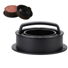Non Stick Burger Press with Detachable Hamburger Mold, Food Grade ABS Patty Maker for BBQ and Kitchen