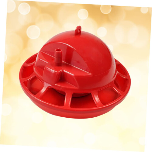 2pcs Automatic Chicken Waterer Dual Poultry Drinking Bowl Set with Automatic Refill for Coop 1