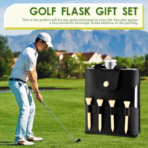 Golf Drink Holder Bottle Cover Drink Container Case with-Black 1