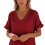 Short Sleeve Beach Coverup Quick Drying Polyester-Green M 4