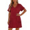 Quick Drying Beach Cover Breathable Polyester-dark green XL 5