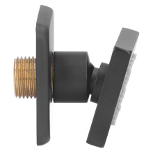 Quadrate 360 Adjustable Body Spray Jets, Copper Wall Mount, 16 Nozzles