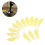 100 PCS Yellow Fish Needle Threaders, Small, Automatic Sewing Tool 12