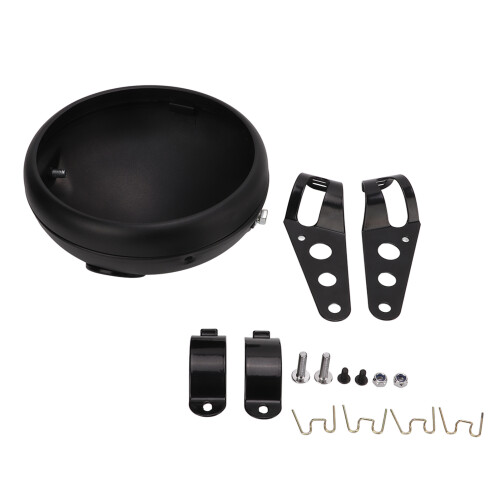 Universal 7in Headlight Bucket for Motorbikes 2