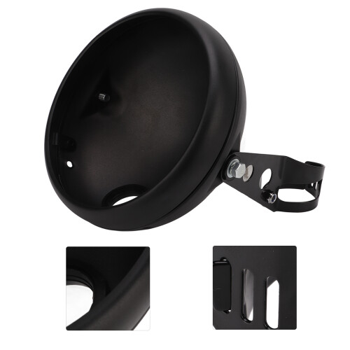7in Metal Headlight Housing for LED Lamps 1