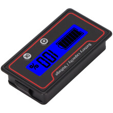 Batteriemessgerät LCD-Anzeige 9-120V Blaues Licht für 12-84V EV Lithiumbatterie