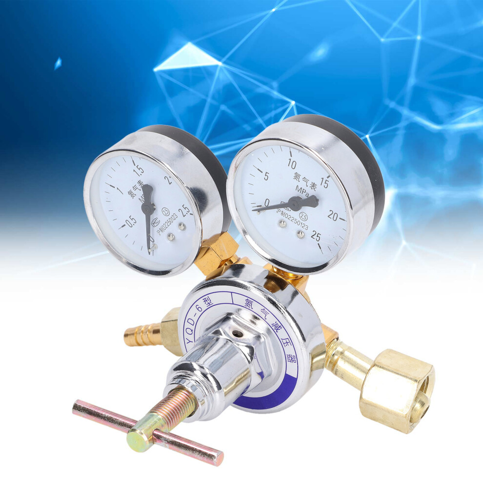 Industrial Brass Nitrogen Regulator Kit With Pressure Reducing Valve And Gauge 6921390420077