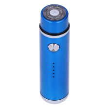 Mini USB Wiederaufladbarer Elektrorasierer - Blau, 71g, 400mAh