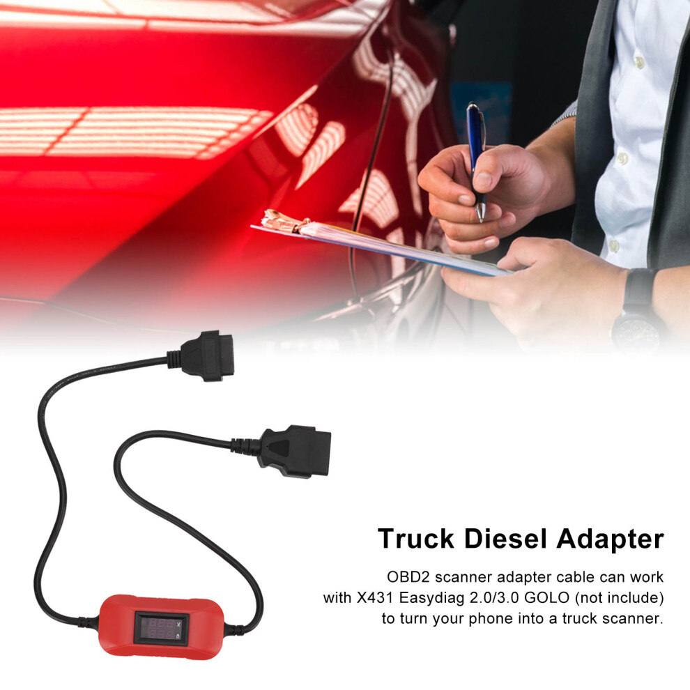 X431 Easydiag 2.0/3.0 Truck Adapter Cable 7293282778351