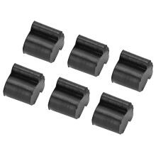 Tuba Horn Piston Rubber Pads 7pcs for Euphonic Rotary Valve Noise Dampening