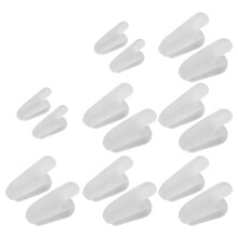 8 Pairs Silicone Toe Separator Set, Soft Elastic Toe Correctors