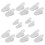 8 Pairs Silicone Toe Separator Set, Soft Elastic Toe Correctors 3