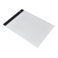 A4 Copy Board with 3-Level Dimming, USB, 335x235mm Black