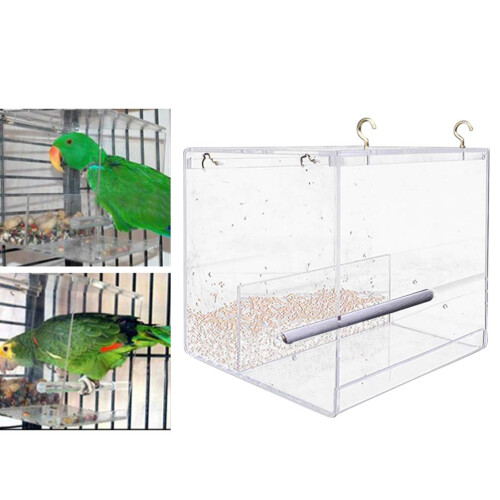 Automatic Window Bird Feeder with Stained Glass, Automatic Seed Dispensing, Dual Mount Options 1