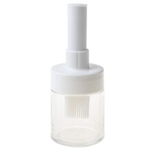 Silicone Basting Brush Bottle Oil Dispenser with Precise Flow Control for Cooking BBQ Pastry Baking