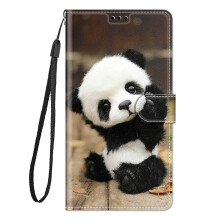 PU Leather Wallet Case for Xiaomi Redmi A1 A2, Magnetic Flip Cover with Card Slot and Strap
