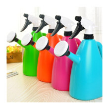 2 in 1 Garden Spray Bottle and Watering Can 1L Adjustable Mode for Indoor Outdoor Plants Rose Red