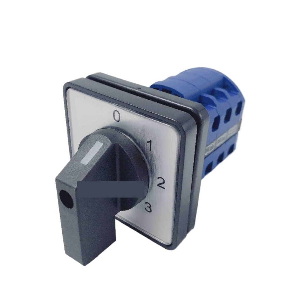 Rotary Cam Switch 4 Position 660V 20A 3 Pole Latching Changeover With Screw Terminals 9092120595994