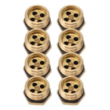 Adjustable Brass Misting Nozzles for Garden and Patio Cooling with Durable Fine Mist Spray