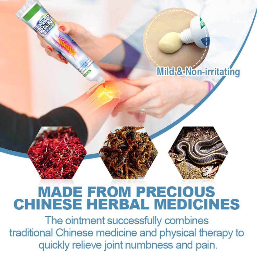Cream Lumbar Analgesic Balm For Muscle Strain & Disc Pain, 50G